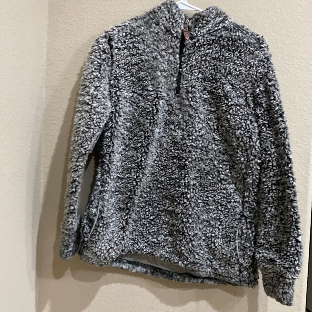 gray sherpa size s/m